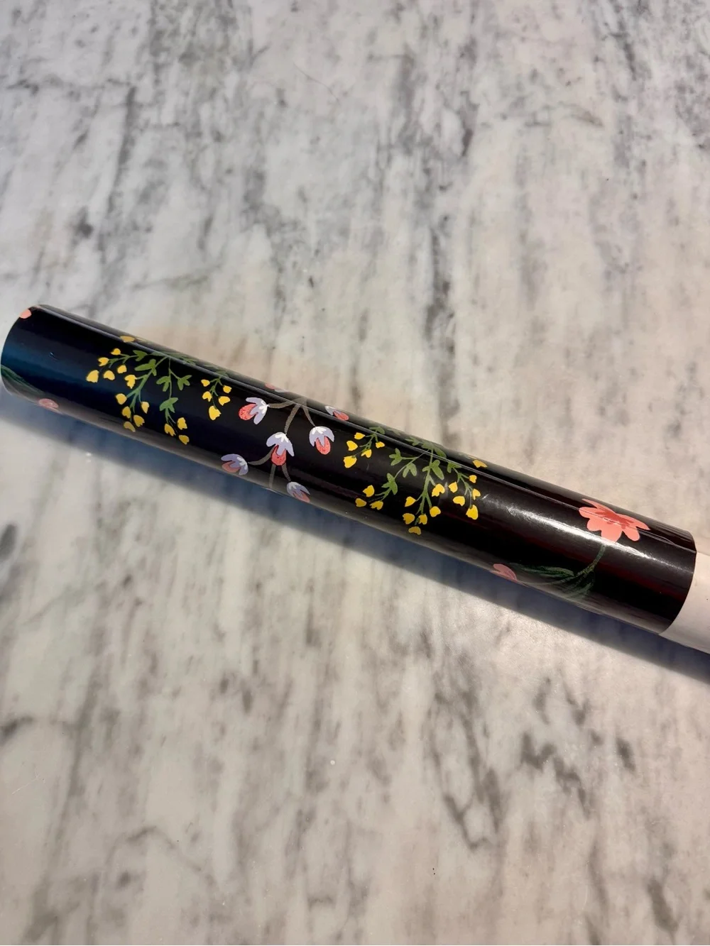 Rifle Paper Co. Luxembourg Peel & Stick Wallpaper - Black one roll